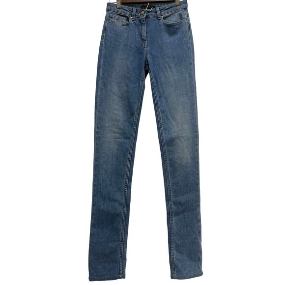 Fabiana Filippi Mid Rise Skinny Leg Jeans *MISSING SIZE TAG* Women's NWT FLAW - Picture 1 of 9